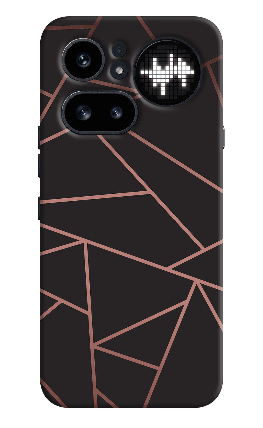 Geometric Pattern Nothing Phone 4a Pro Back Cover, Hard case