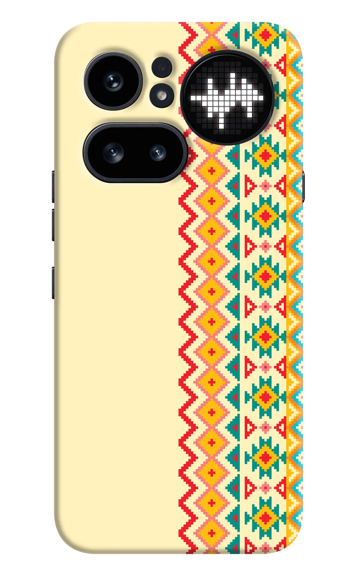 Ethnic Seamless Nothing Phone 4a Pro Hard Case Back Cover by Casekaro