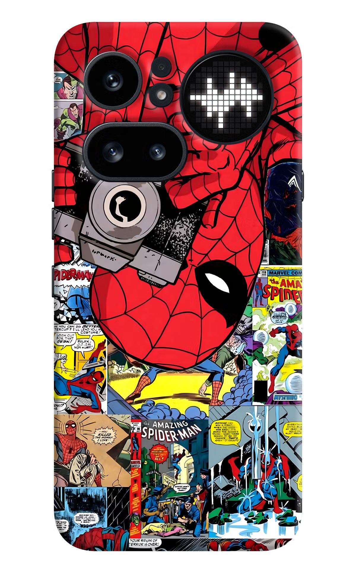 Spider Man Nothing Phone 4a Pro Hard Case Back Cover by Casekaro