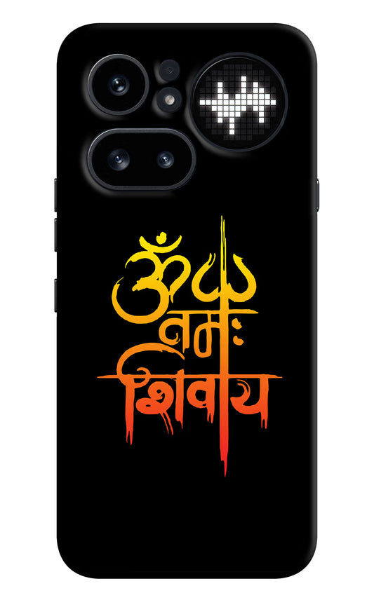 Om Namah Shivay Nothing Phone 4a Pro Hard Case Back Cover by Casekaro