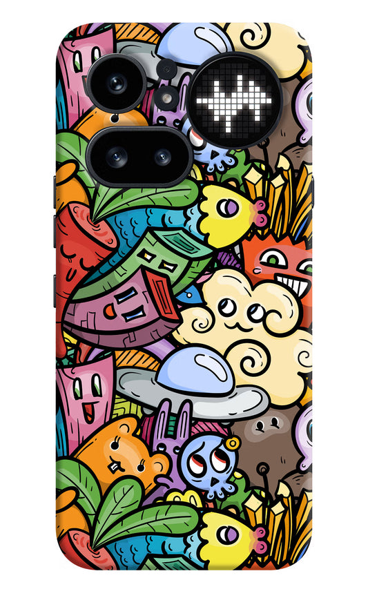 Veggie Doodle Nothing Phone 4a Pro Hard Case Back Cover by Casekaro