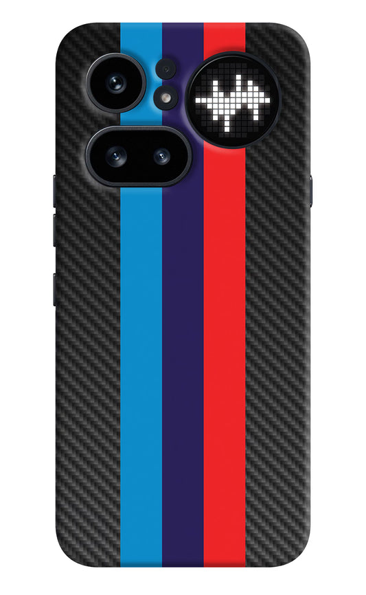 BMW Stripes Pattern Nothing Phone 4a Pro Hard Case Back Cover by Casekaro