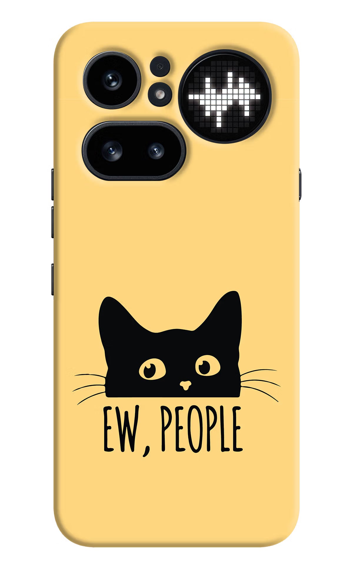 Ew People Catitude Nothing Phone 4a Pro Hard Case Back Cover by Casekaro