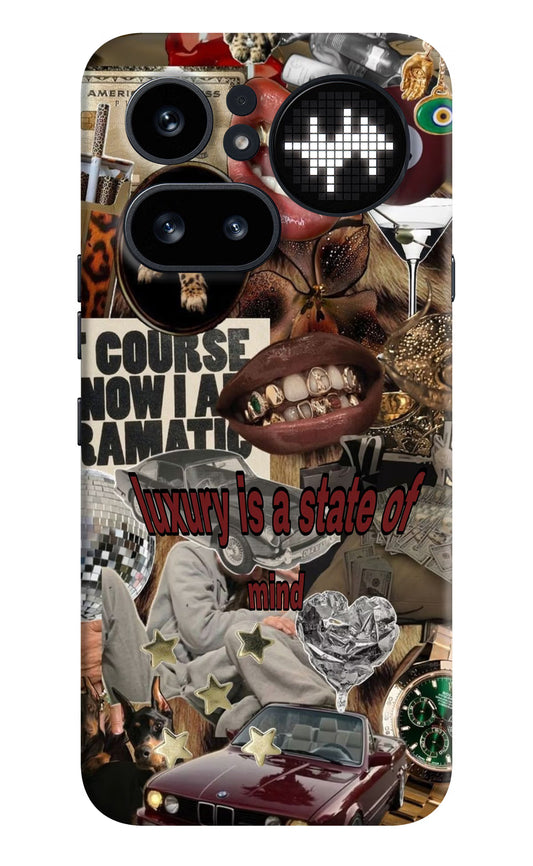 Luxury Nothing Phone 4a Pro Hard Case Back Cover by Casekaro