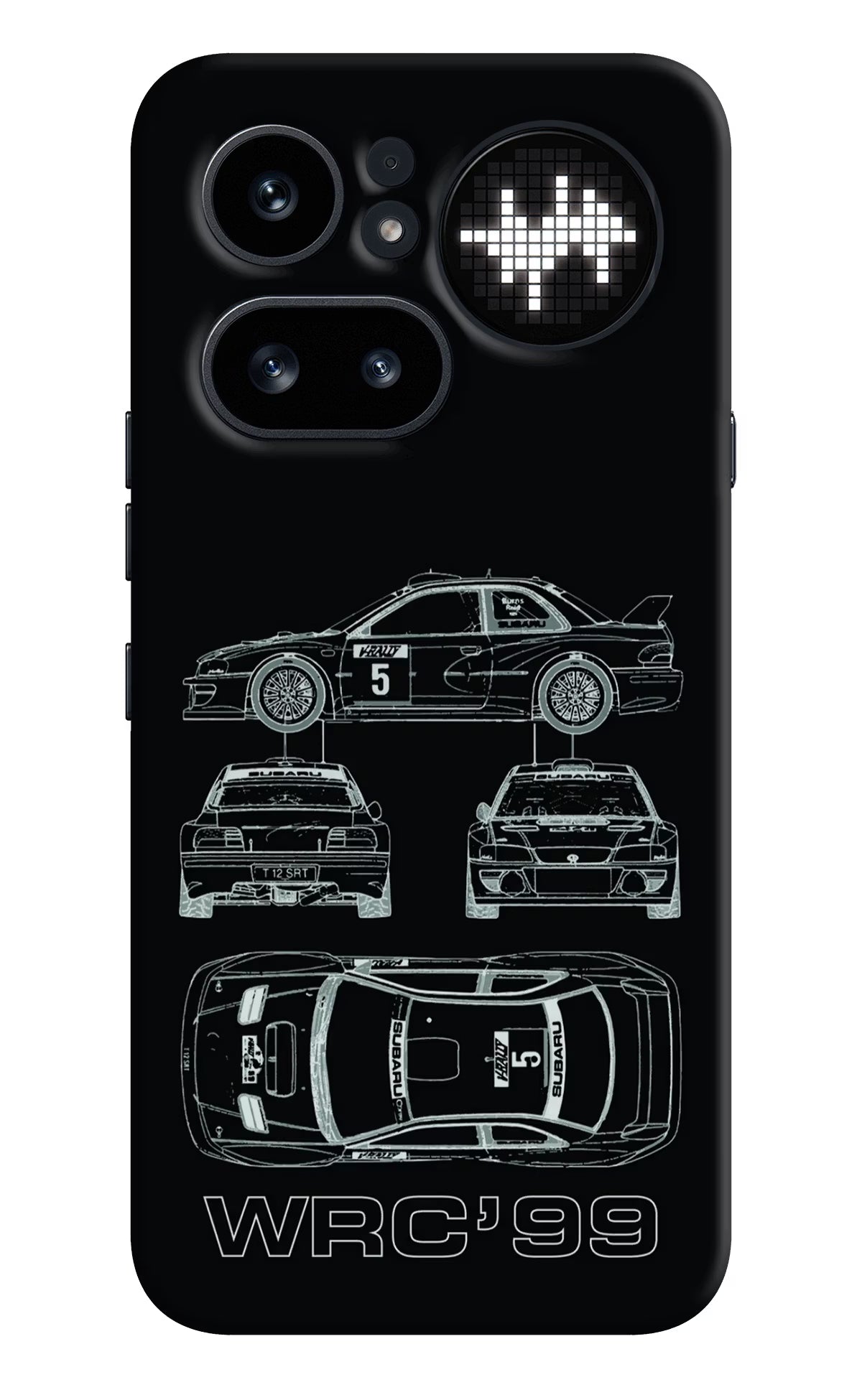 WRC'99 Nothing Phone 4a Pro Hard Case Back Cover by Casekaro