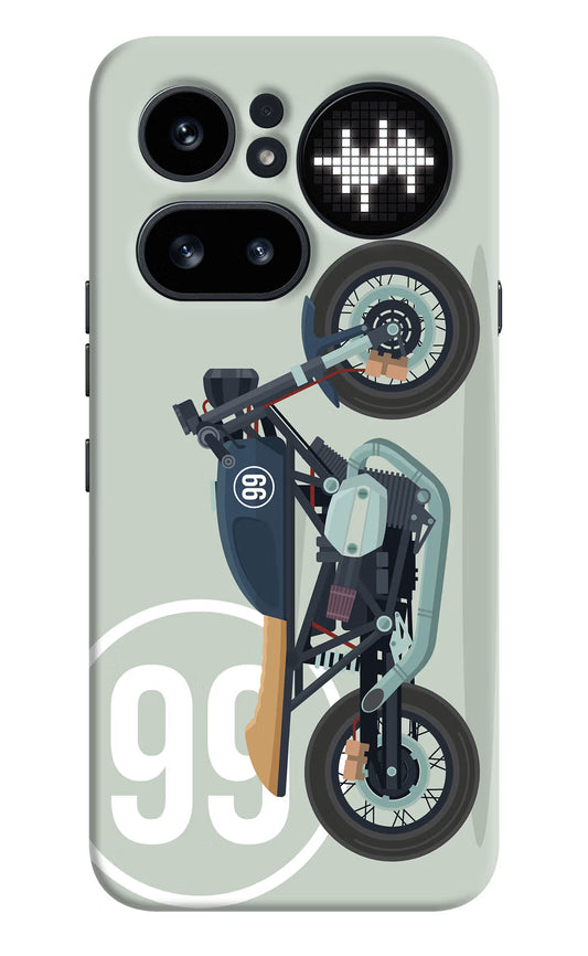 Classic Cafe Racer 99 Nothing Phone 4a Pro Hard Case Back Cover by Casekaro