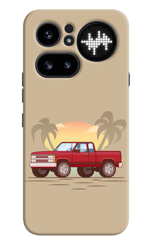 Desert Classic Drive Nothing Phone 4a Pro Hard Case Back Cover by Casekaro