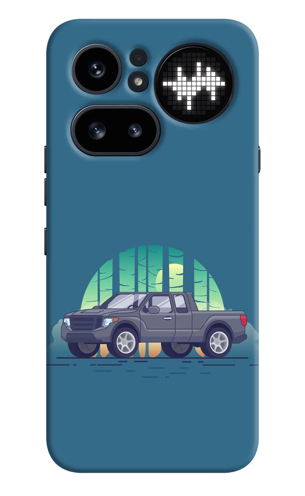 Retro Garage Vibe Nothing Phone 4a Pro Hard Case Back Cover by Casekaro