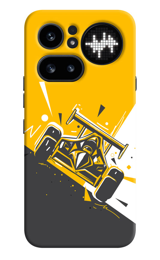 Track King Nothing Phone 4a Pro Hard Case Back Cover by Casekaro