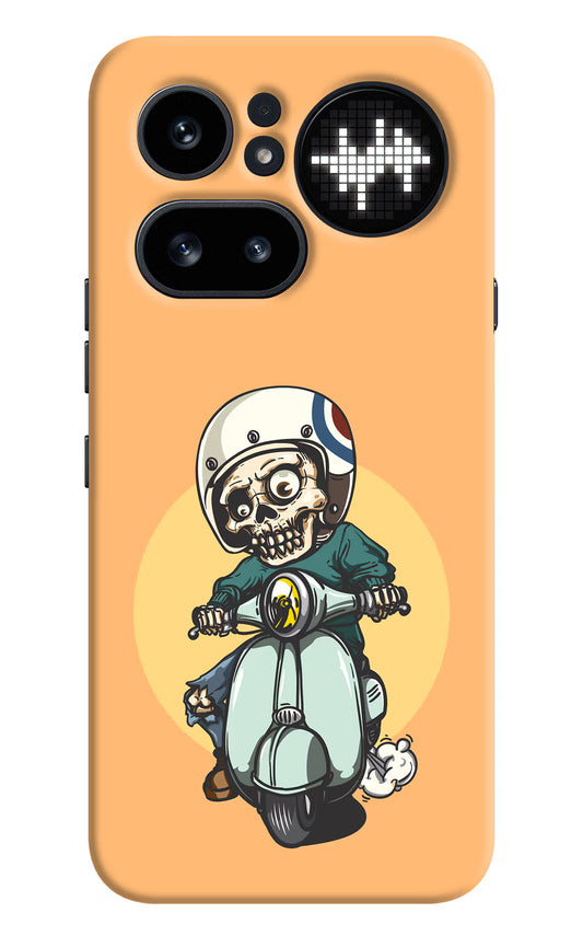 Undead Biker Nothing Phone 4a Pro Hard Case Back Cover by Casekaro