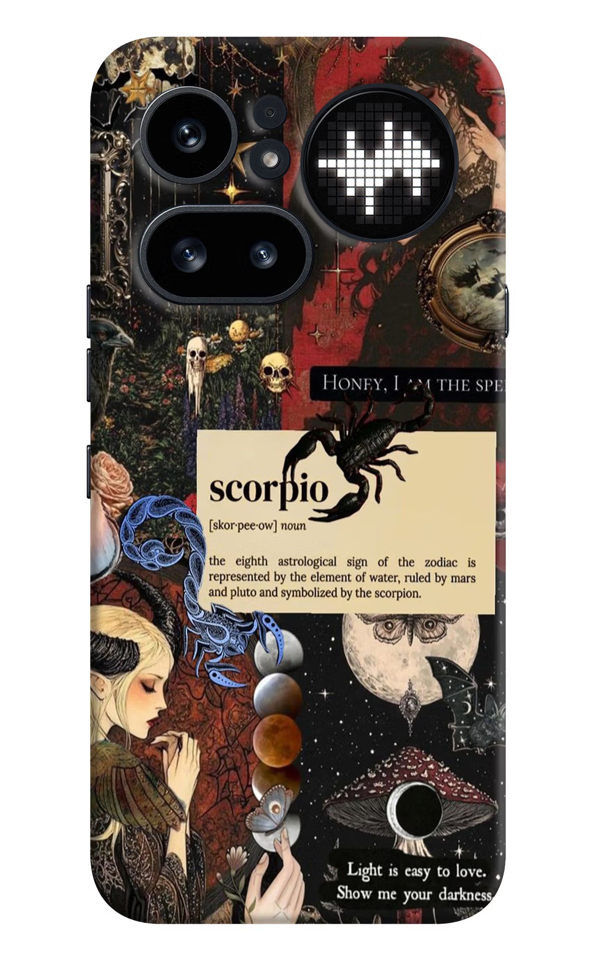 Scorpio Zodiac Nothing Phone 4a Pro Hard Case Back Cover by Casekaro