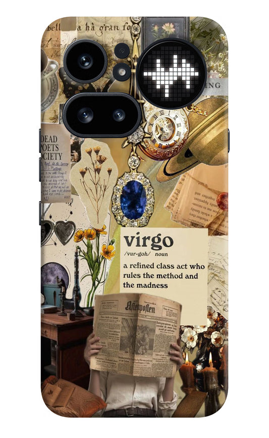 Virgo Zodiac Nothing Phone 4a Pro Hard Case Back Cover by Casekaro