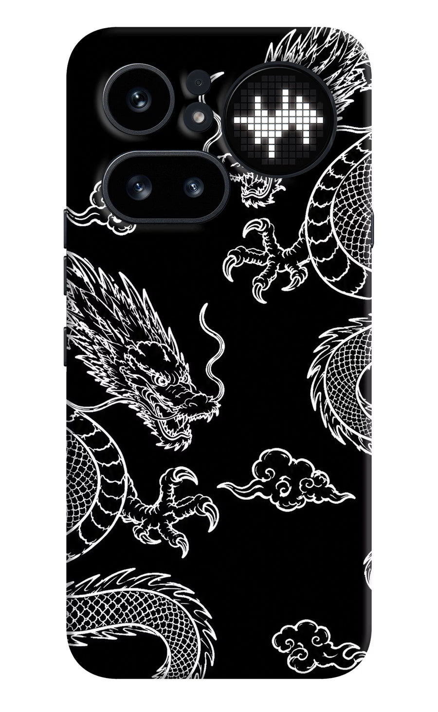 Twin Dragons Nothing Phone 4a Pro Back Cover, Hard case