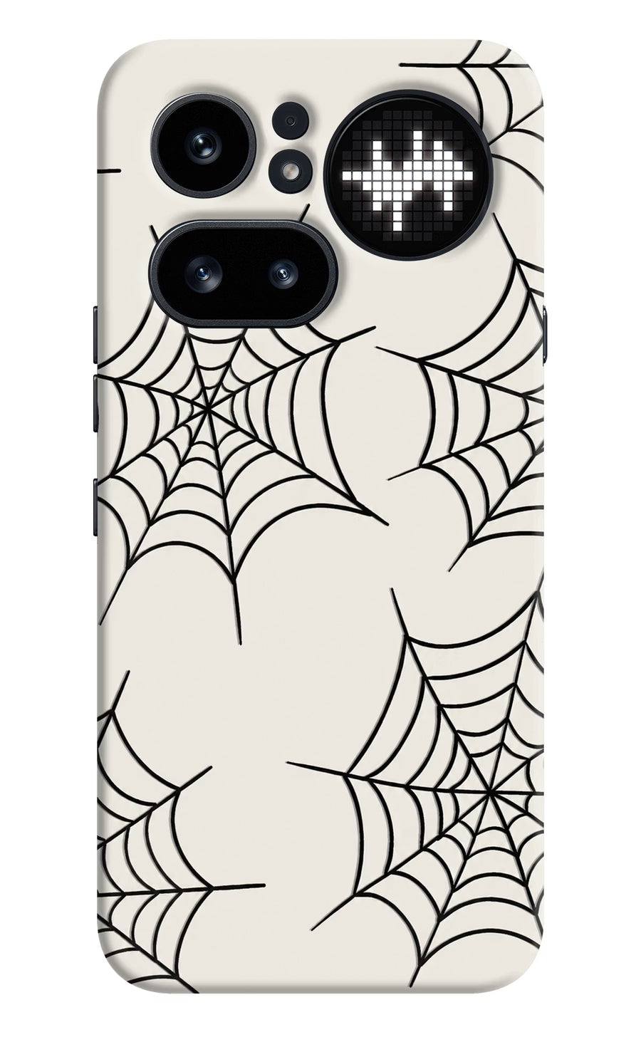 Spider Web Nothing Phone 4a Pro Back Cover, Hard case