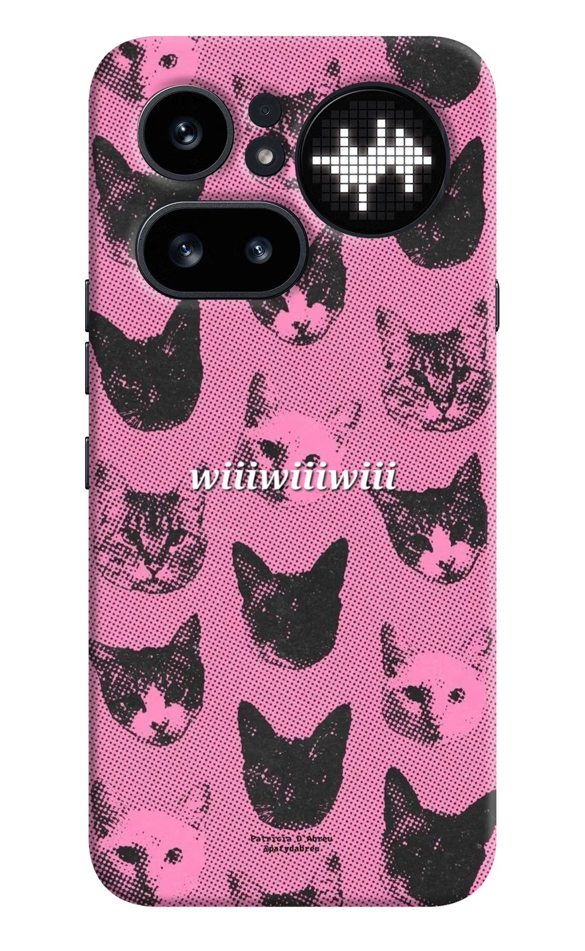 Pink Cats Nothing Phone 4a Pro Back Cover