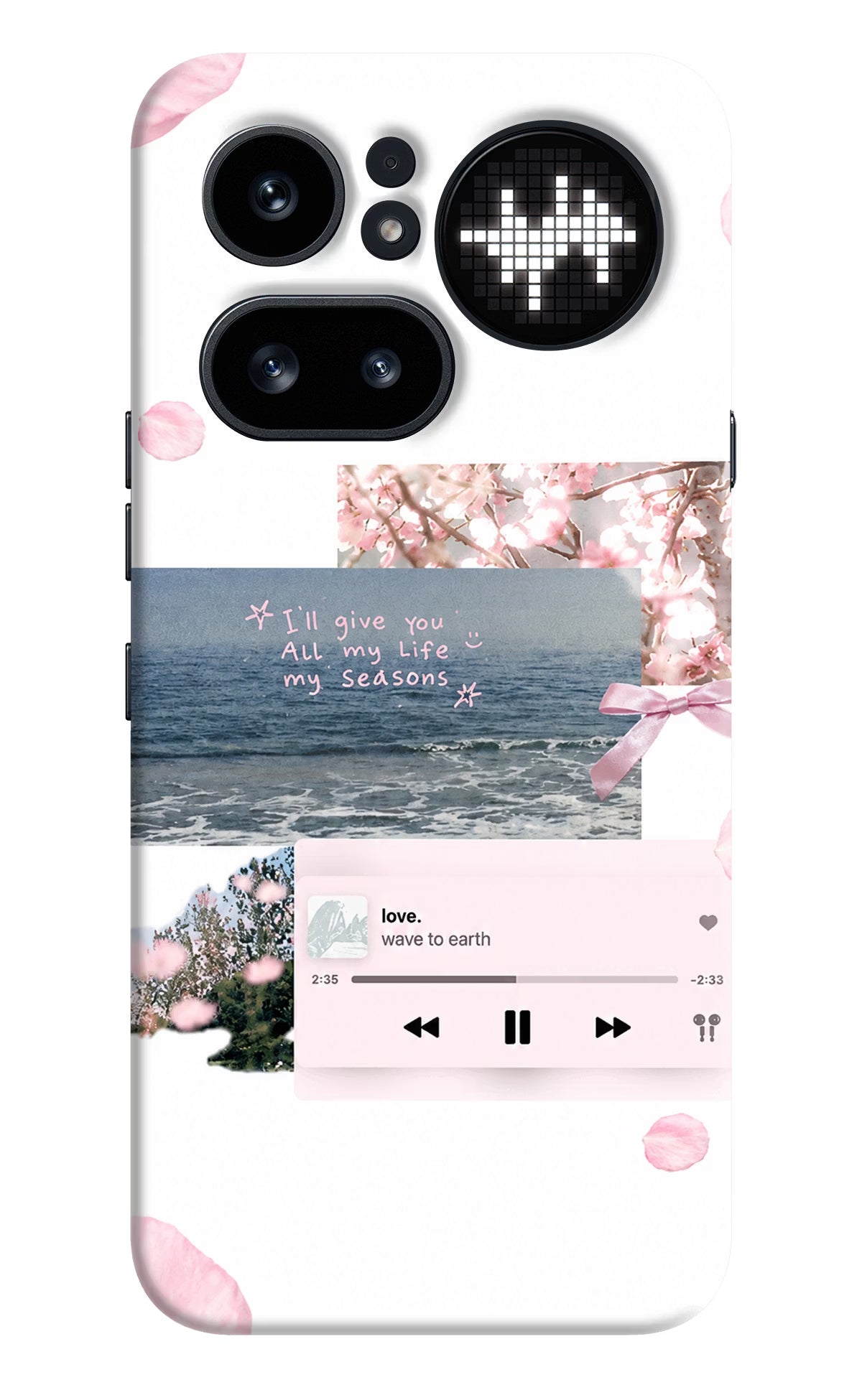 Wave to earth Nothing Phone 4a Pro Back Cover