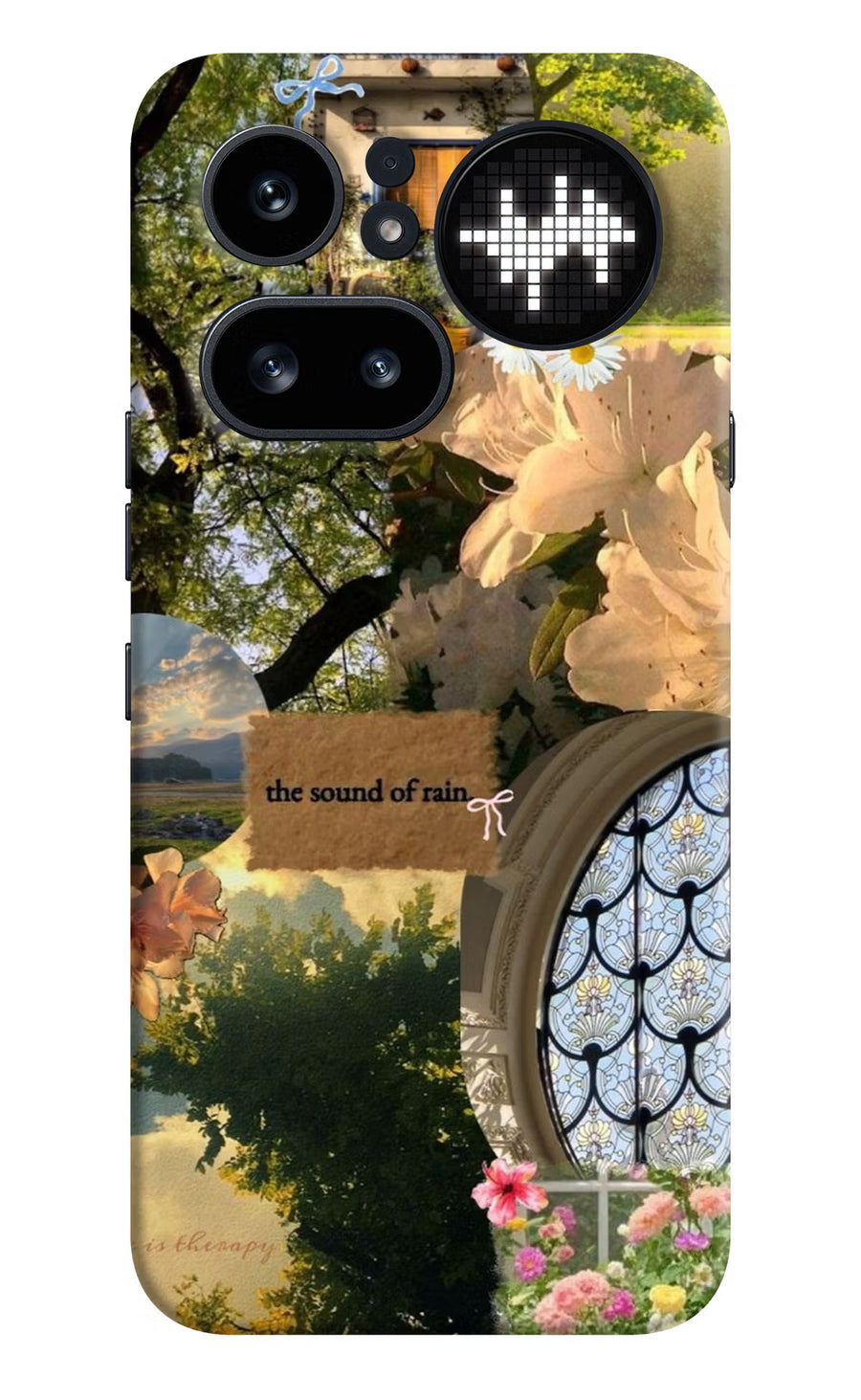 Rain Nothing Phone 4a Pro Back Cover, Hard case
