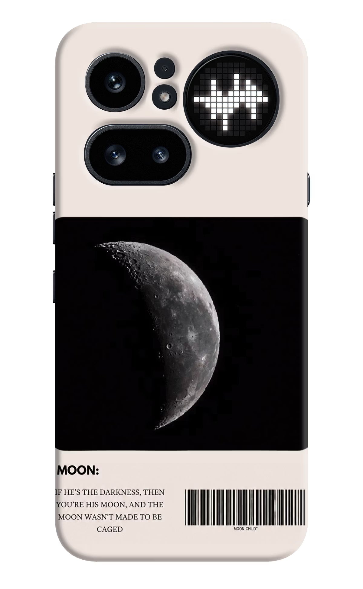 Moon Phase Nothing Phone 4a Pro Back Cover