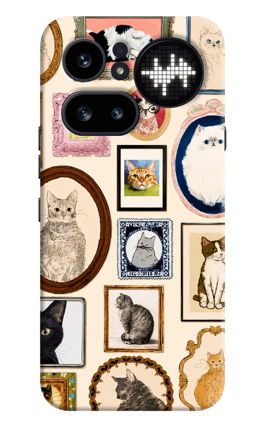 Mirror Cats Nothing Phone 4a Pro Hard Case Back Cover by Casekaro