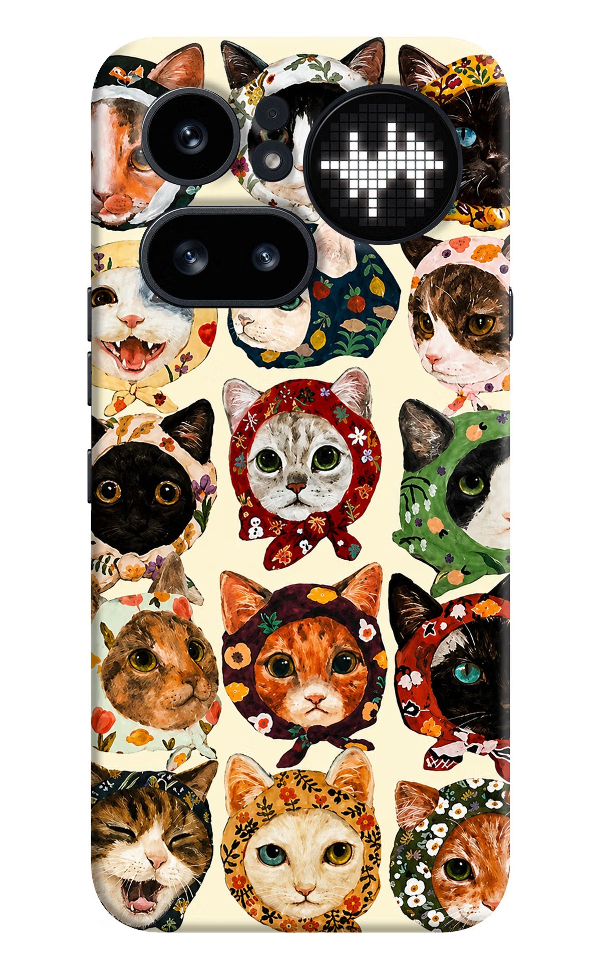 Cool Cat Nothing Phone 4a Pro Back Cover