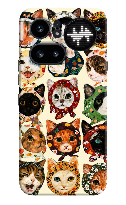 Cool Cat Nothing Phone 4a Pro Hard Case Back Cover by Casekaro