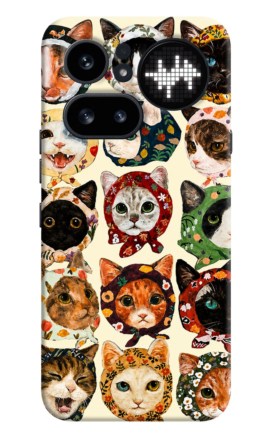 Cool Cat Nothing Phone 4a Pro Back Cover, Hard case