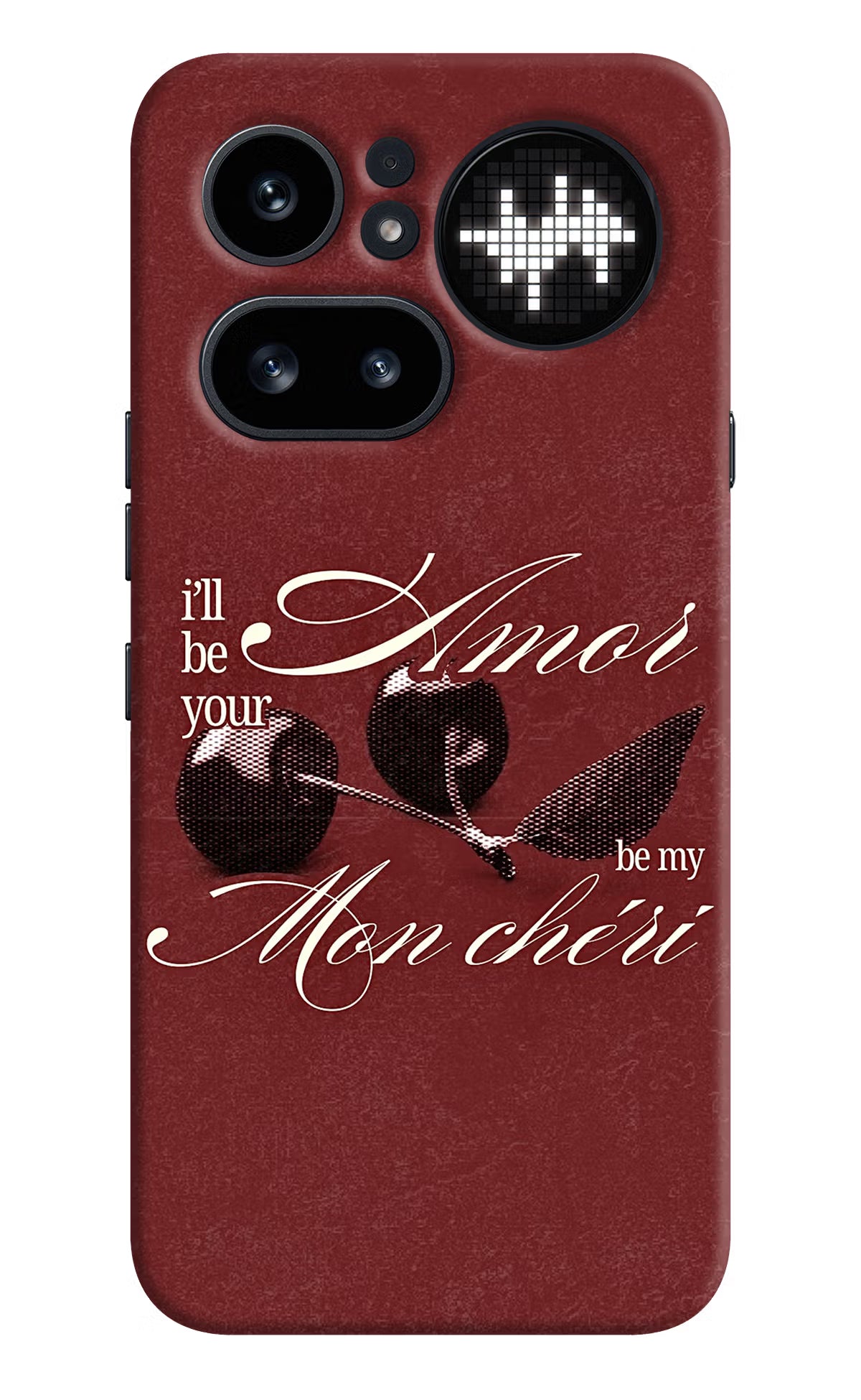 Velvet Cherry Nothing Phone 4a Pro Back Cover