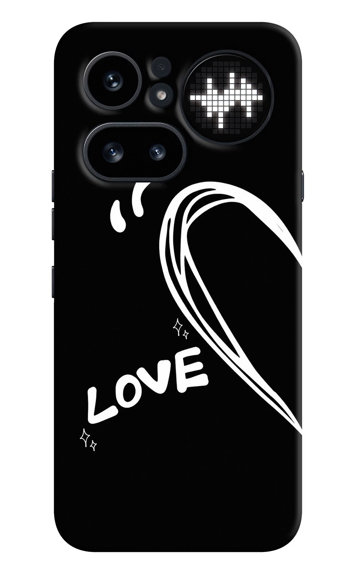 Love Line Nothing Phone 4a Pro Back Cover