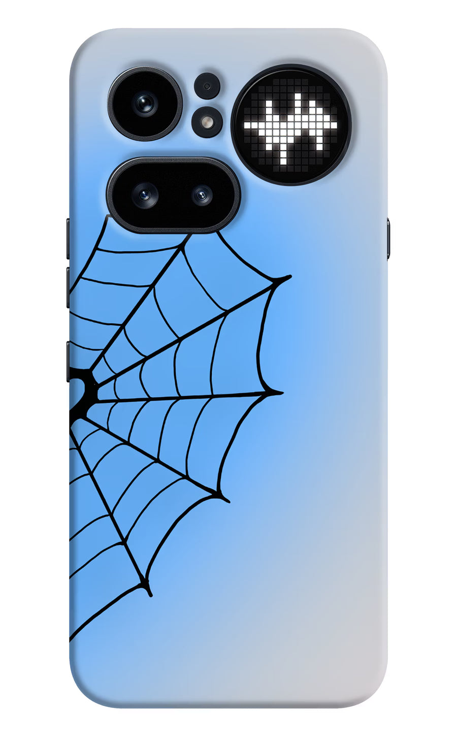 Blue Web Nothing Phone 4a Pro Back Cover, Hard case