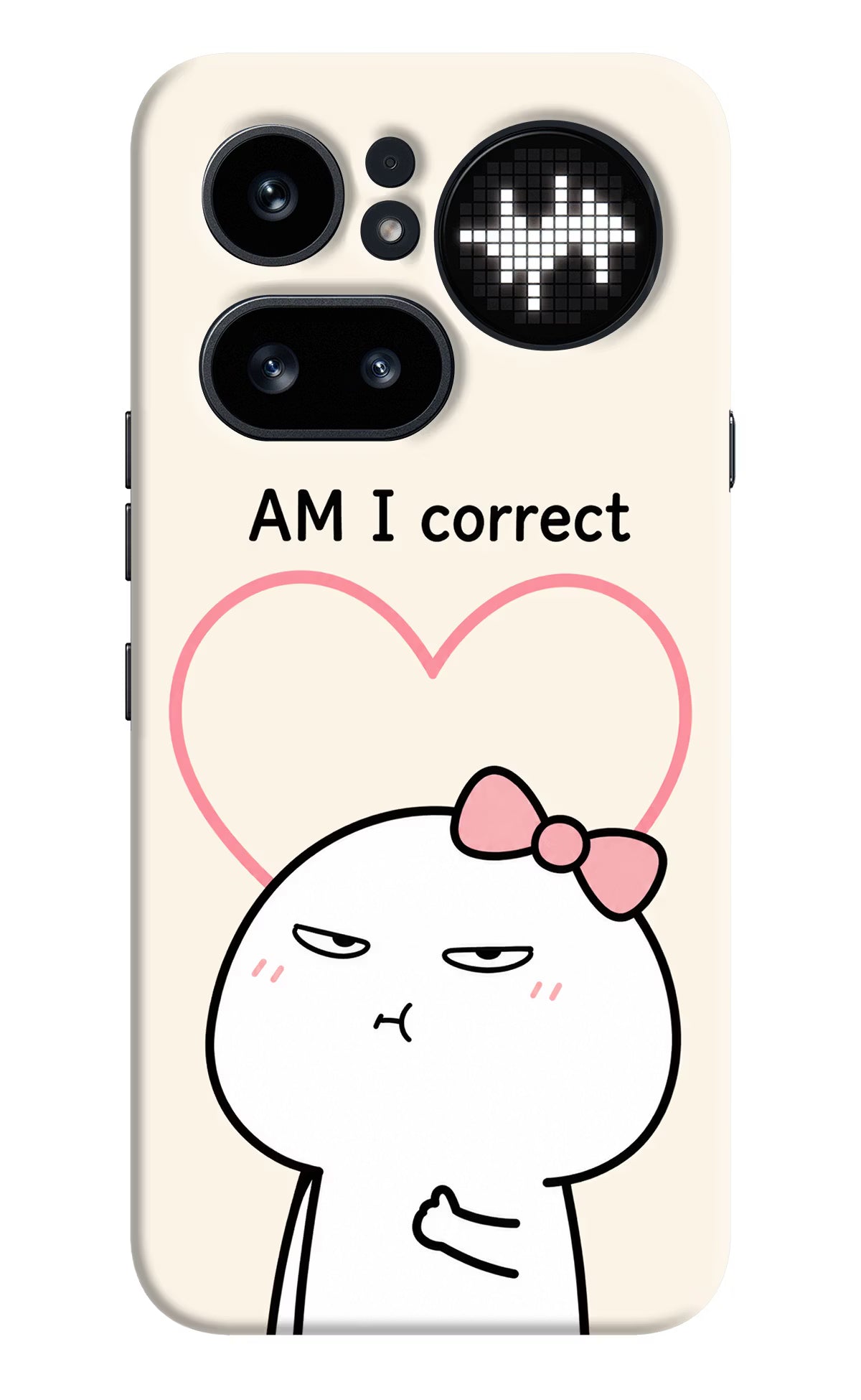 Always Right Nothing Phone 4a Pro Back Cover