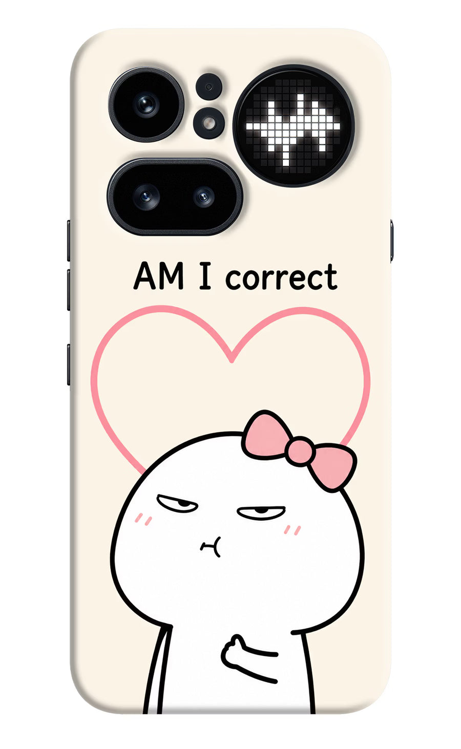 Always Right Nothing Phone 4a Pro Back Cover, Hard case