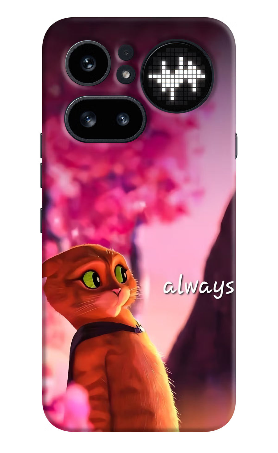 Always Cat Nothing Phone 4a Pro Back Cover, Hard case