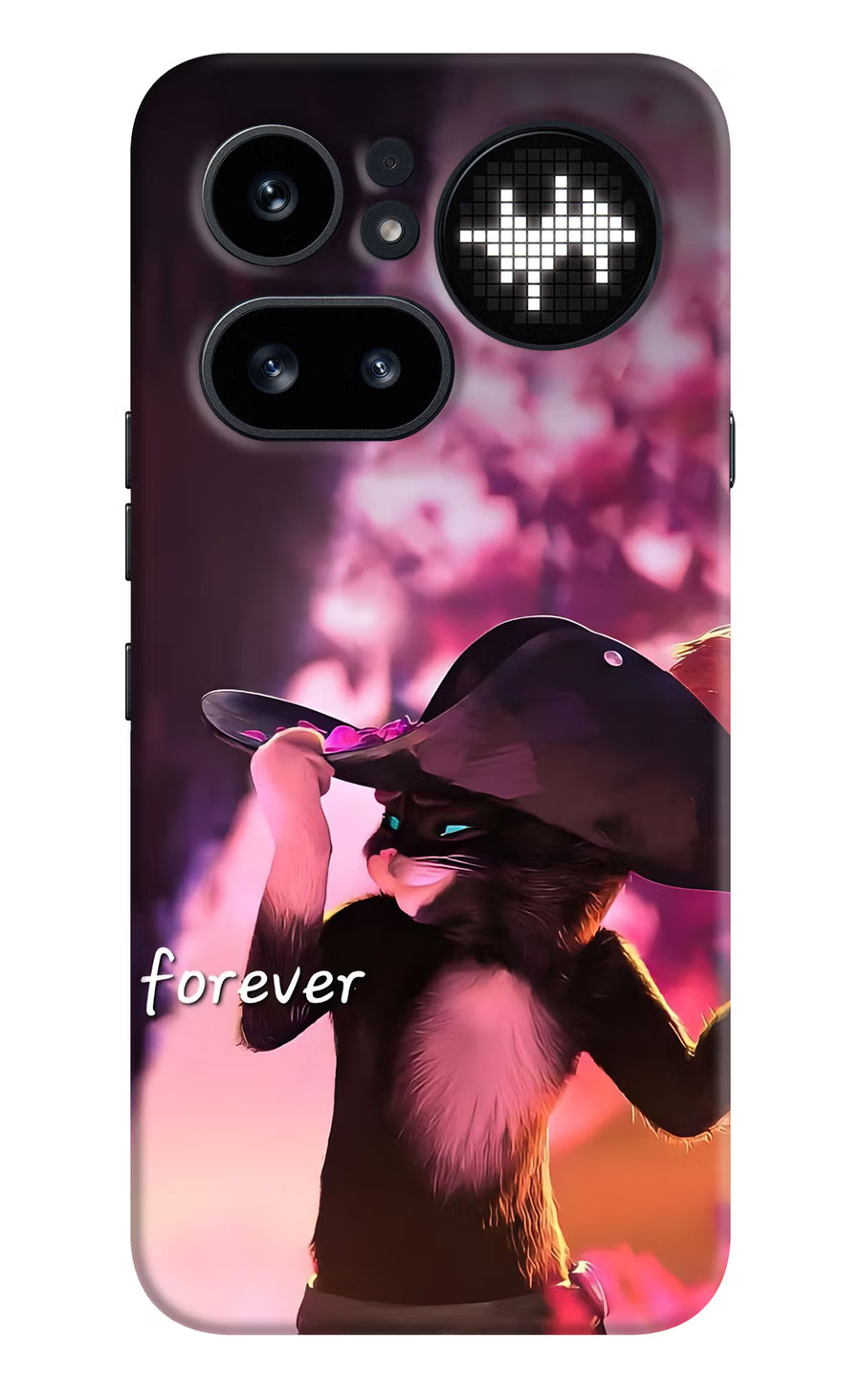 Forever Cat Nothing Phone 4a Pro Back Cover, Hard case