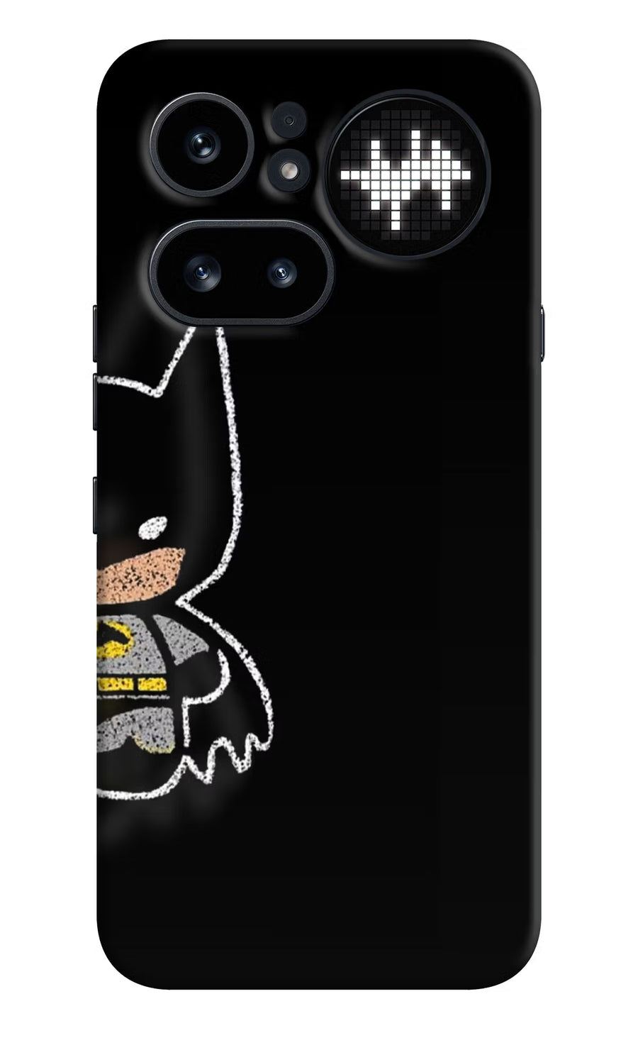 Bat Kitty Nothing Phone 4a Pro Back Cover, Hard case