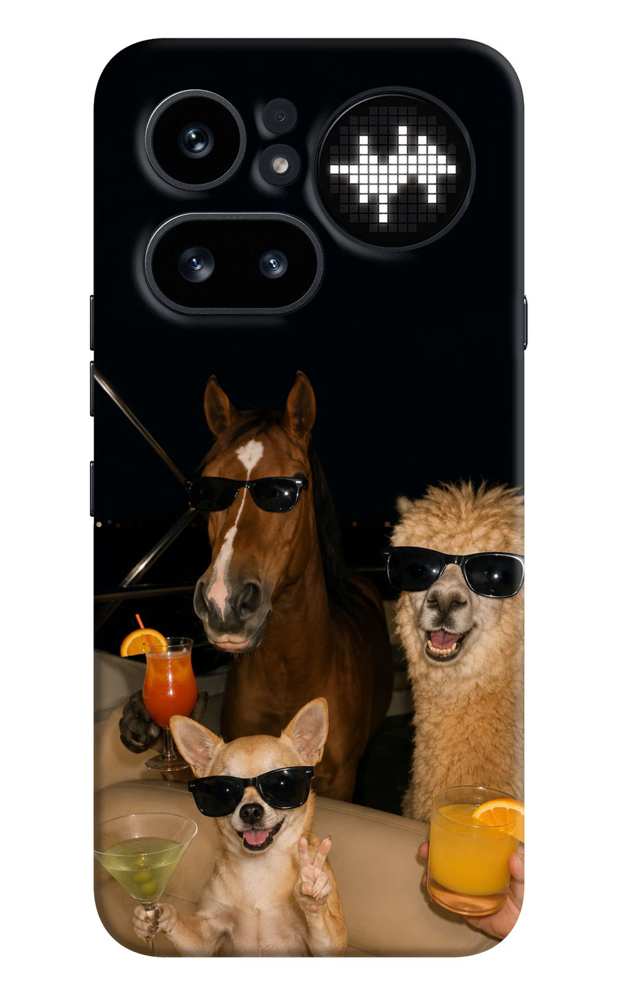 Party Squad Nothing Phone 4a Pro Back Cover, Hard case