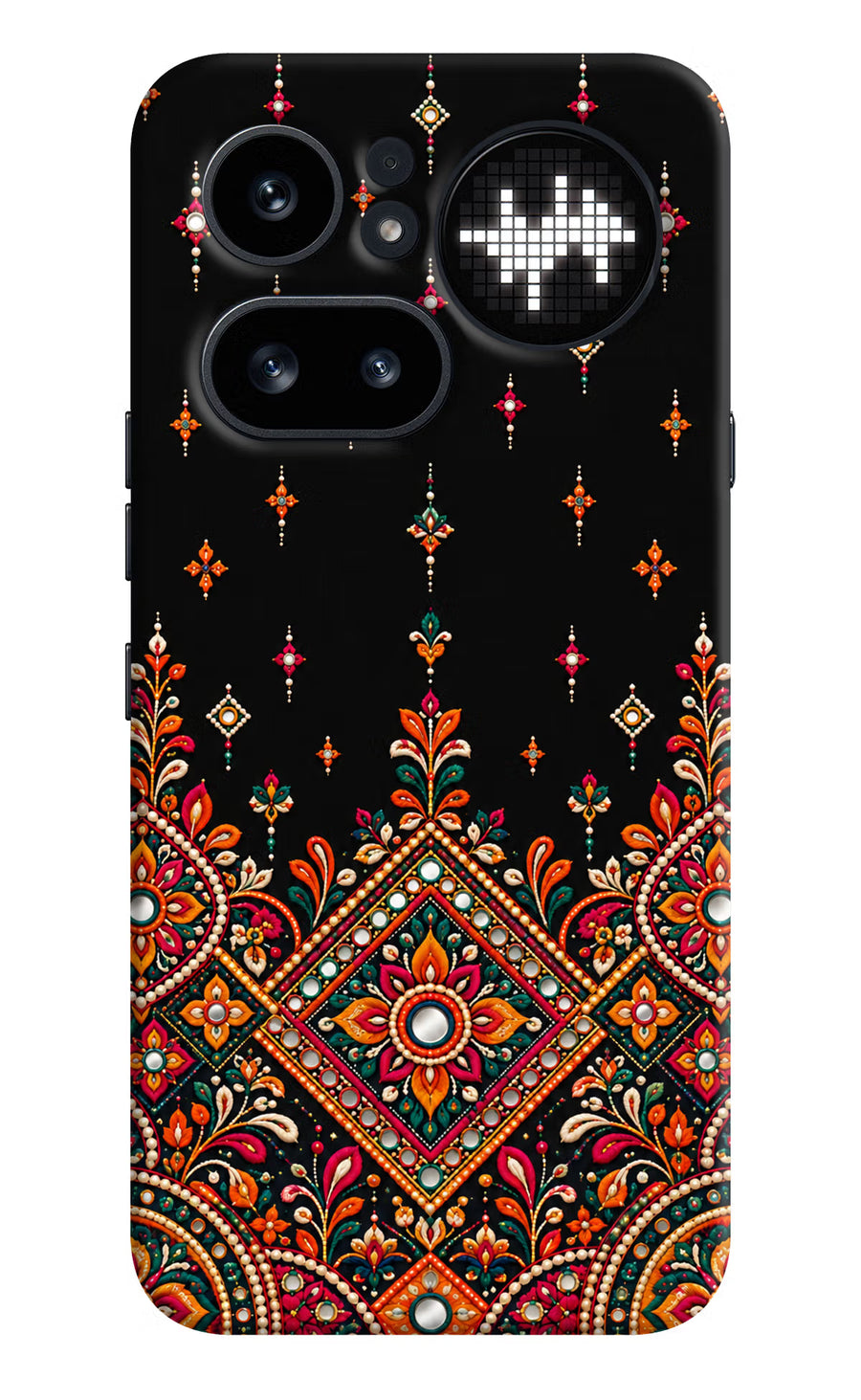 Noir Mehfil Nothing Phone 4a Pro Back Cover, Hard case
