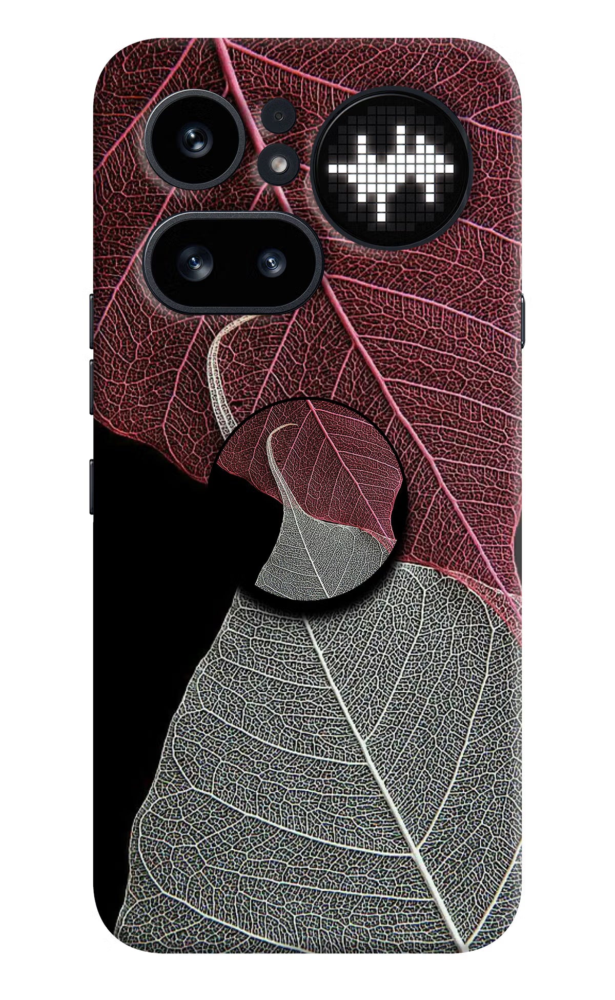 Leaf Pattern Nothing Phone 4a Pro Pop Case by Casekaro