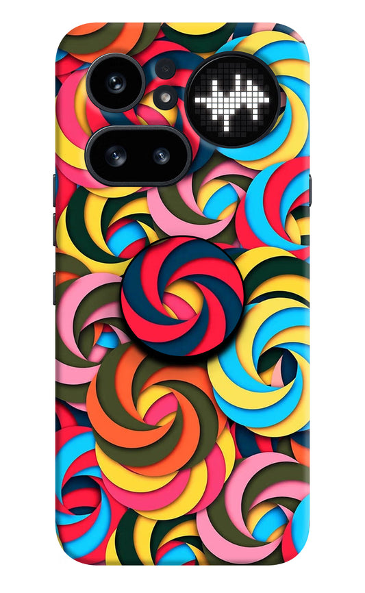 Spiral Pattern Nothing Phone 4a Pro Pop Case by Casekaro