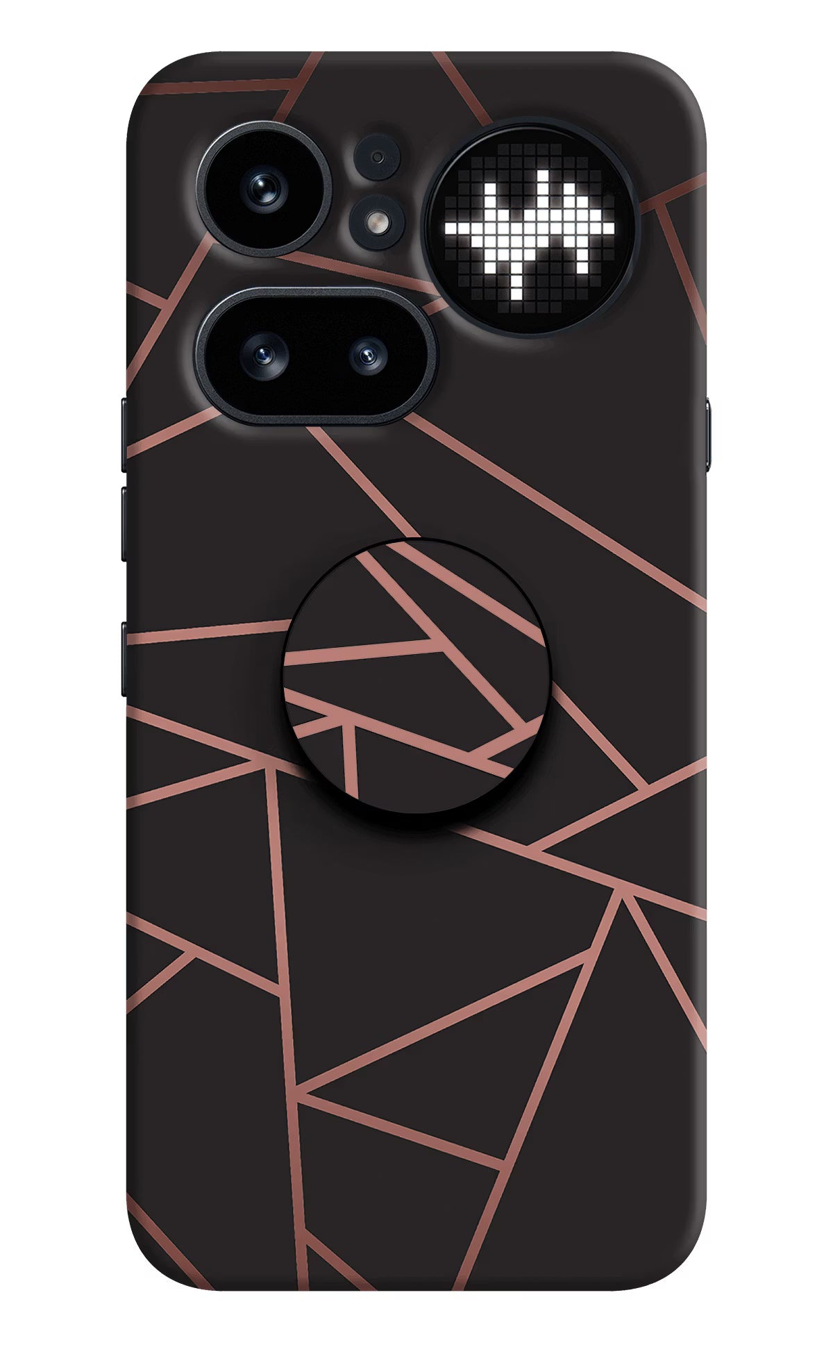 Geometric Pattern Nothing Phone 4a Pro Pop Case by Casekaro
