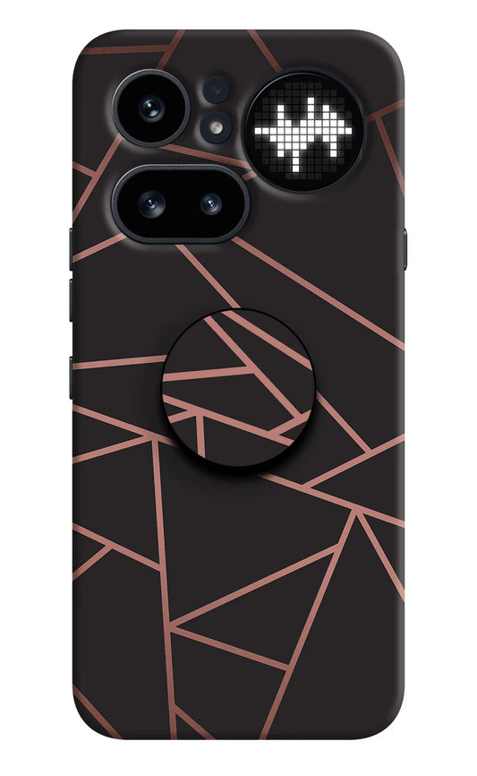 Geometric Pattern Nothing Phone 4a Pro Pop Case by Casekaro