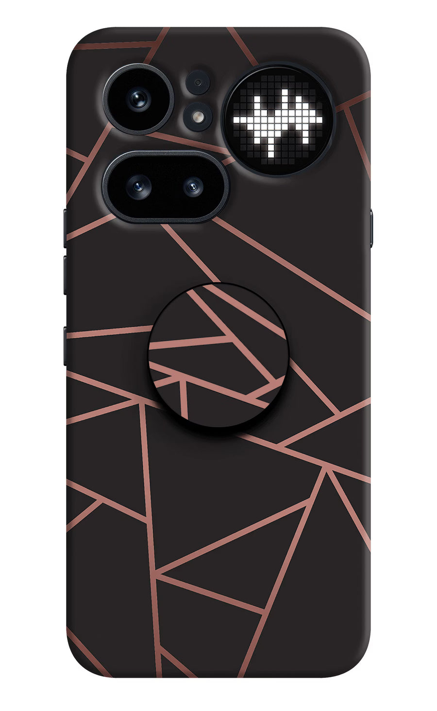 Geometric Pattern Nothing Phone 4a Pro Pop Case, Hard case