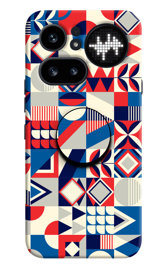 Colorful Pattern Nothing Phone 4a Pro Pop Case by Casekaro