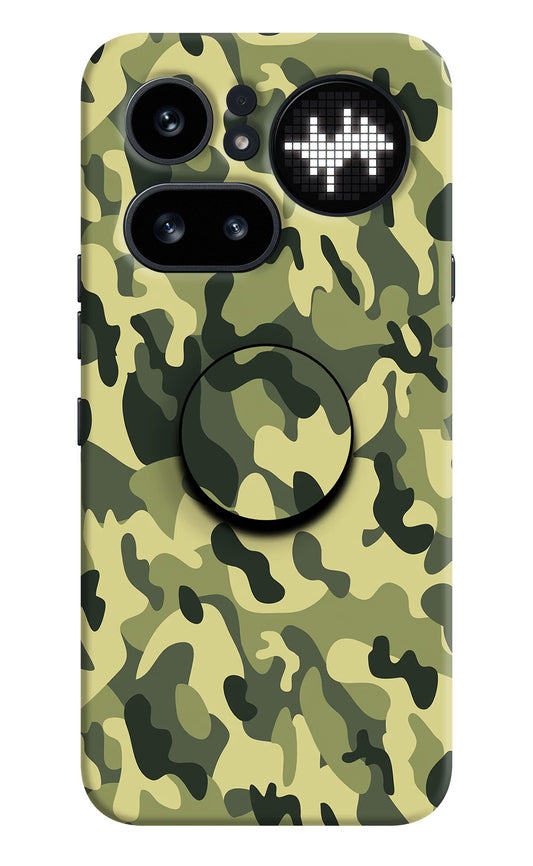 Camouflage Nothing Phone 4a Pro Pop Case by Casekaro