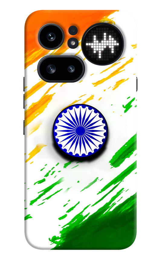 Indian Flag Ashoka Chakra Nothing Phone 4a Pro Pop Case by Casekaro