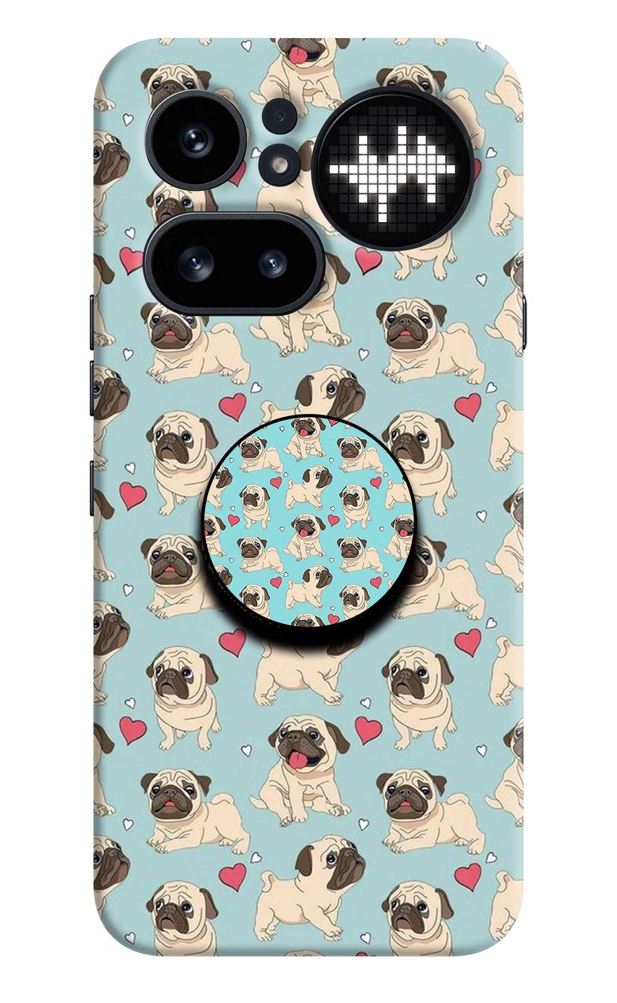 Pug Dog Nothing Phone 4a Pro Pop Case by Casekaro