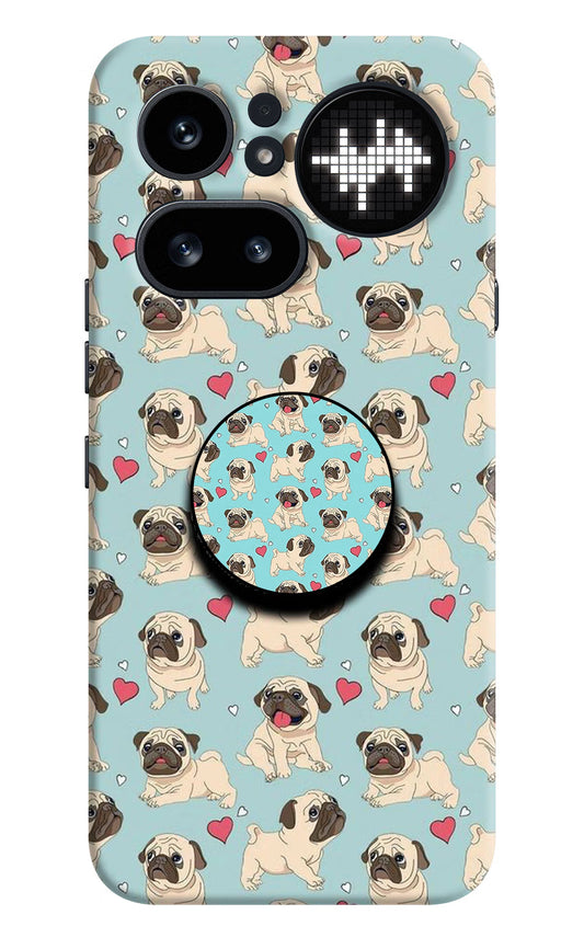 Pug Dog Nothing Phone 4a Pro Pop Case by Casekaro