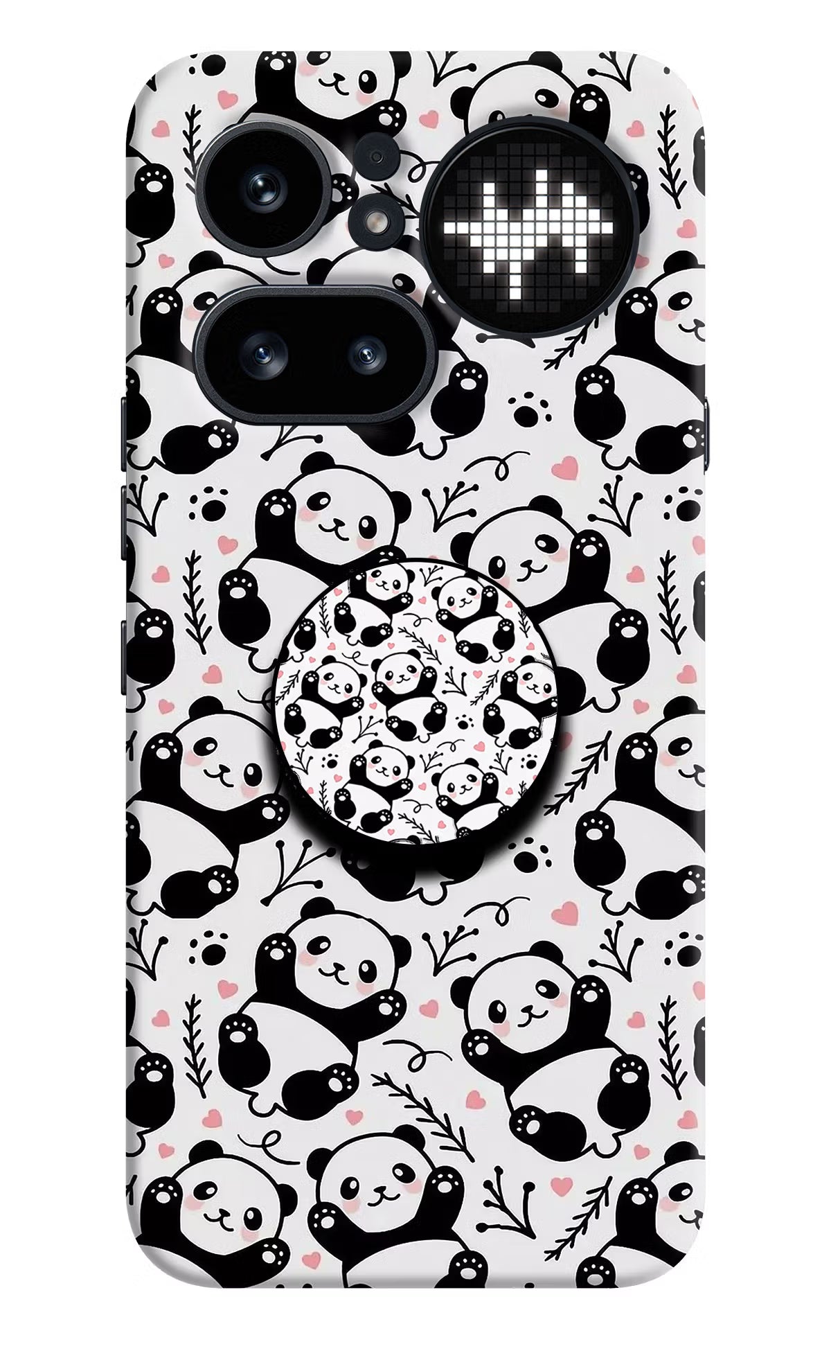 Cute Panda Nothing Phone 4a Pro Pop Case by Casekaro