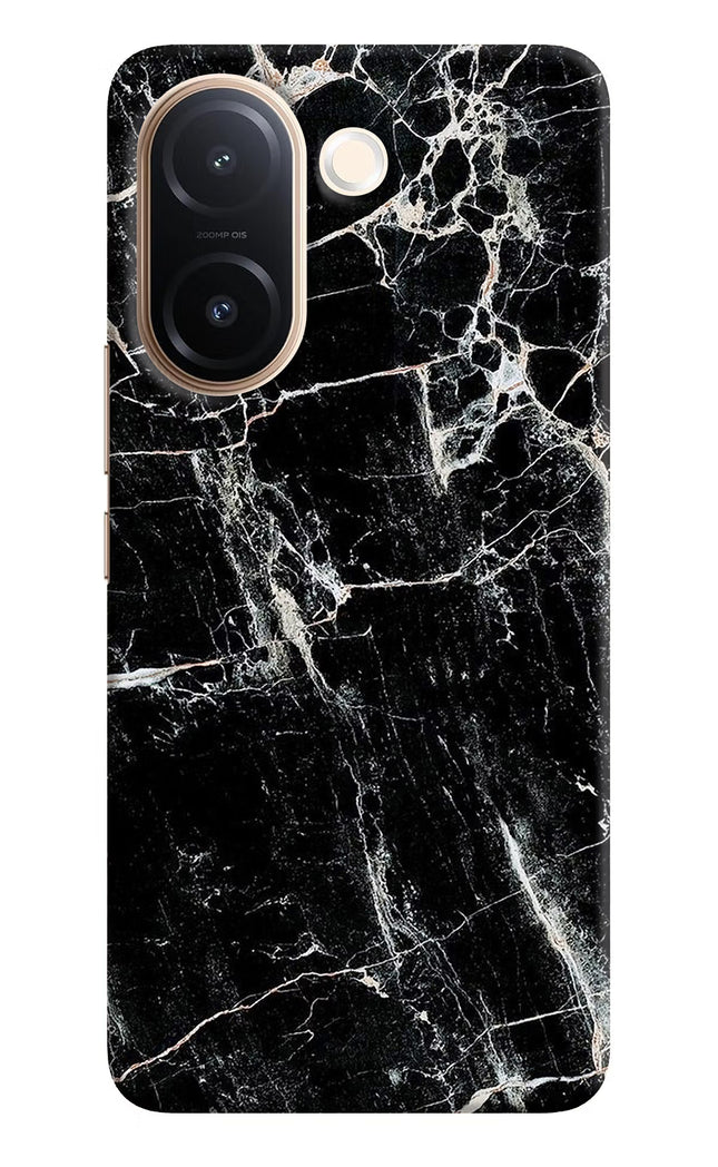 Black Marble Texture Vivo V60e 5G Back Cover