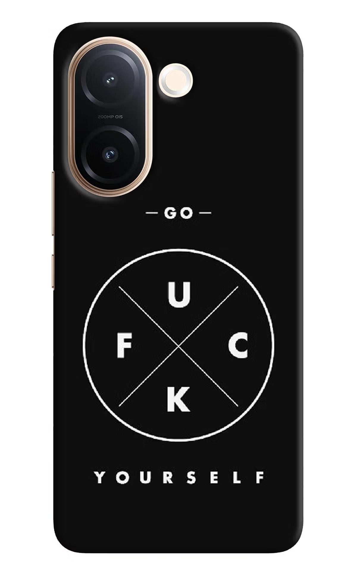 Go Fuck Yourself Vivo V60e 5G Back Cover