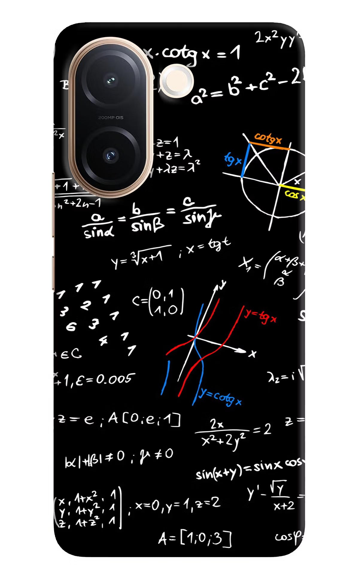 Mathematics Formula Vivo V60e 5G Back Cover